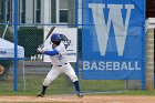 Baseball vs CGA  Wheaton College Baseball vs Coast Guard Academy during game one of the NEWMAC semi-finals playoffs. - (Photo by Keith Nordstrom) : Wheaton, baseball, NEWMAC